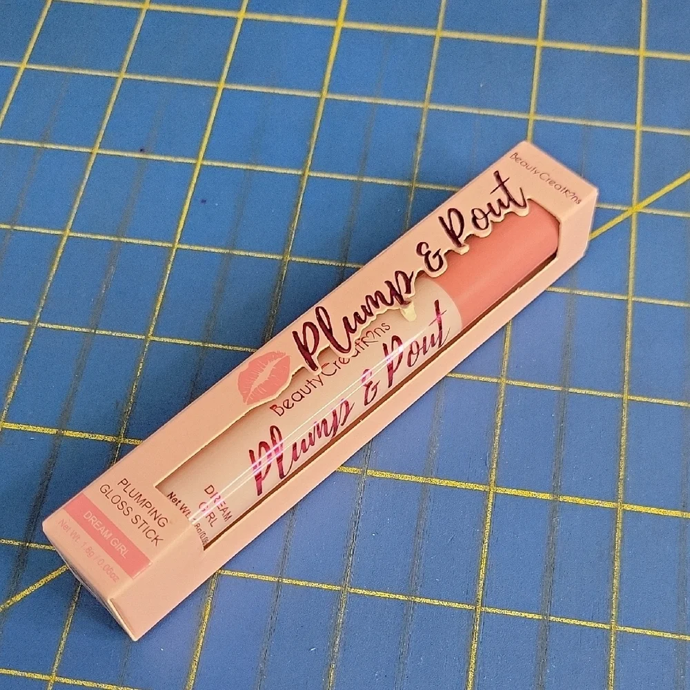 Beauty Creations Plump & Pout Lip Gloss Stick 1.8g Dream Girl New In Box